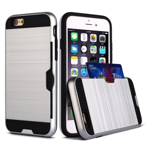 PROMOBILE  Apple Iphone 6 / 6S - Shockproof Slim Wallet Credit Card Holder Case Cover [Pro-Mobile]