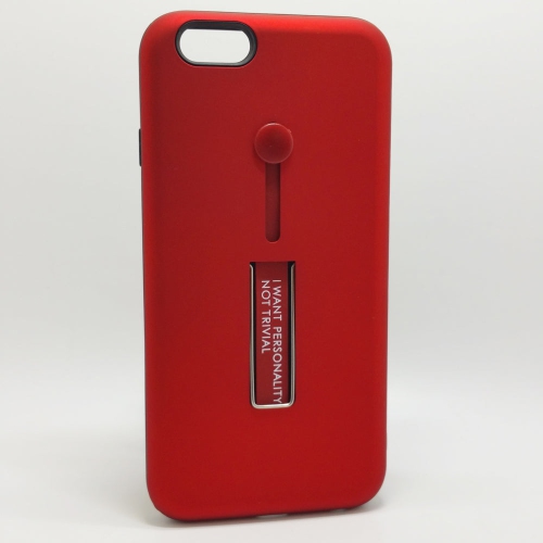 PROMOBILE  Apple Iphone 6 / 6S - Personality Ring Holder Hybrid Kickstand Case [Pro-Mobile]