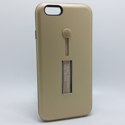 PROMOBILE  Apple Iphone 6 / 6S - Personality Ring Holder Hybrid Kickstand Case [Pro-Mobile]