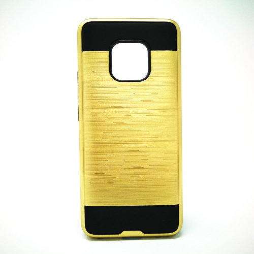 PROMOBILE  Huawei Mate 20 Pro - Shockproof Slim Dual Layer Brush Metal Case Cover [Pro-Mobile]