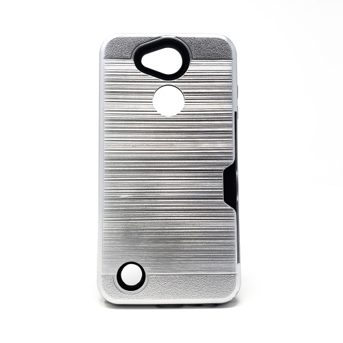 PROMOBILE  Lg X Power 3 - Shockproof Slim Wallet Credit Card Holder Case Cover [Pro-Mobile]