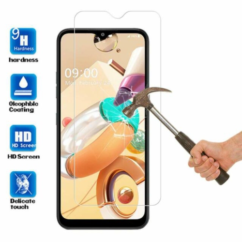 K61 de LG - pellicule protecteur d’écran en verre trempé véritable de qualité supérieure [Pro-Mobile]