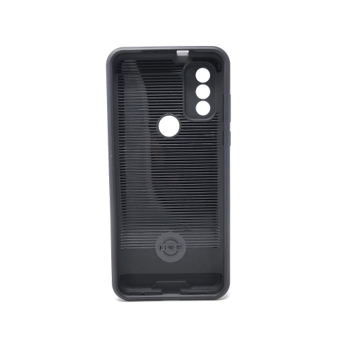 Moto G Pure/G Power 2022 de Motorola – Étui mince en métal brossé à double couche antichoc [Pro-Mobile]