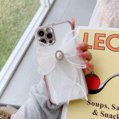 SUPERSHIELD  Apple Iphone 12 Pro Max Case Fashion Butterfly Smart Shockproof Heavy Duty Luxury Back Cover In White