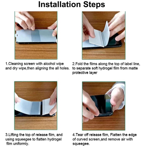 Paquet de 3 protecteurs d'écran SuperShield pour Samsung Galaxy S22 Ultra 5G, pellicule protectrice en TPUR souple à couverture complète, antireflets