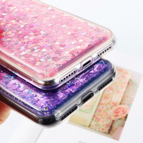 For Apple iPhone 7 / 8 Pink Clear Gel Case Heavy Duty Shockproof