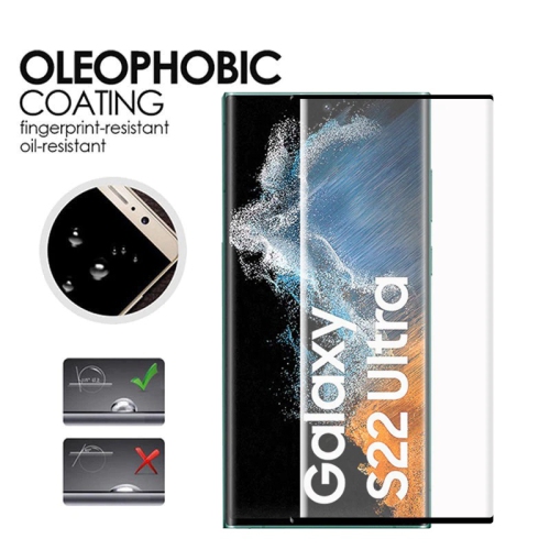 Pour le Galaxy S22 plus 5G de Samsung [couverture intégrale HD] [installation facile] Protecteur d’écran protecteur 9H protecteur contre les rayures