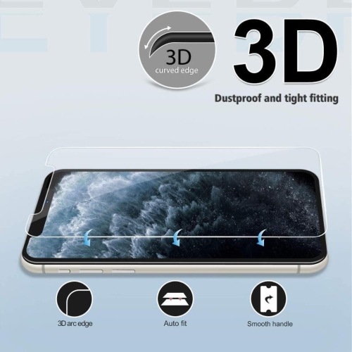 [1 PACK] Apple iPhone 11 Pro Max Screen Protector Tempered Glass Screen Protector Guard - Case Friendly