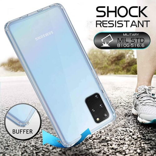 Samsung Galaxy S20 Plus Clear Case Shockproof Tough Gel Transparent Air Cushion Heavy Duty Phone Back Cover