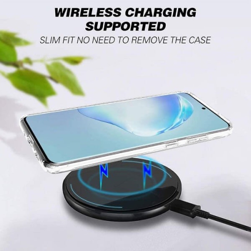 Samsung Galaxy S20 Plus Clear Case Shockproof Tough Gel Transparent Air Cushion Heavy Duty Phone Back Cover