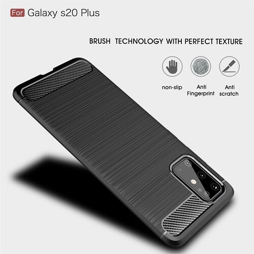 Samsung S20+ Case SuperShield Core Armor Fitted Hard Shell Case for Samsung Galaxy S20 Plus - Matte Black