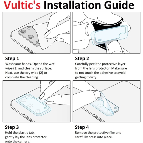 [ Paquet de 3 ] Protecteur d’écran en verre trempé antirayure pour Galaxy S22 Ultra 5G de Samsung