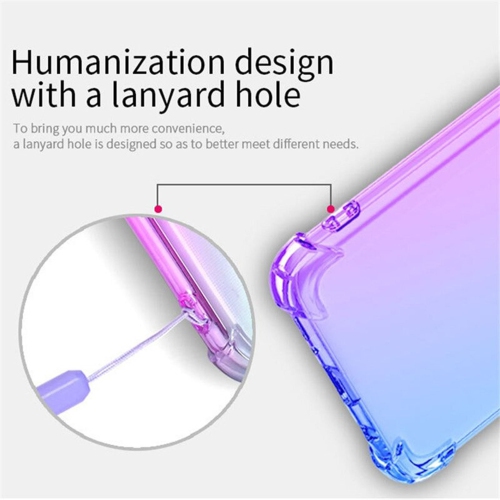 Samsung Galaxy S22 Case Pink+Green Clear Heavy Duty Soft Slim Rainbow For Phone Back Cover