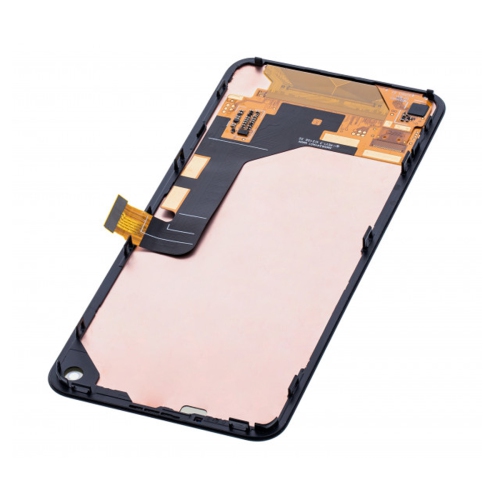 Refurbished - Replacement OLED Display Touch Screen Digitizer Assembly With Frame For Google Pixel 5a 5G - Black