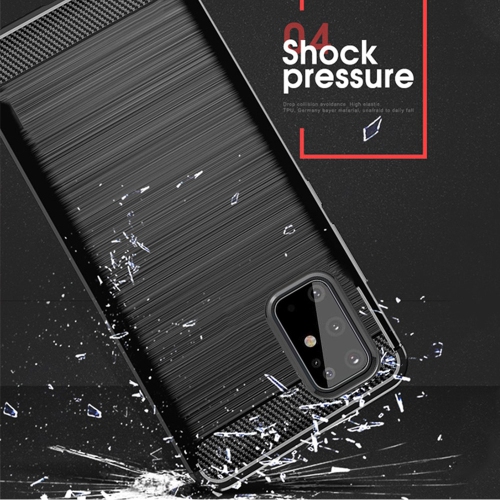 For Samsung Galaxy A11 Black Case Rugged Shockproof Heavy Duty Anti Slip Protective Case Cover