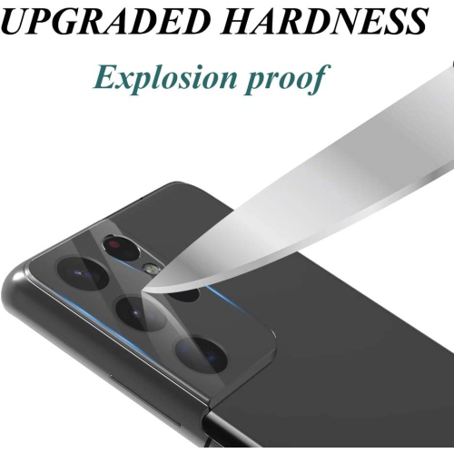 [ 3 Pack ] Samsung Galaxy S21 FE Camera Lens Screen Protector Anti Scratch Tempered Glass Film Guard