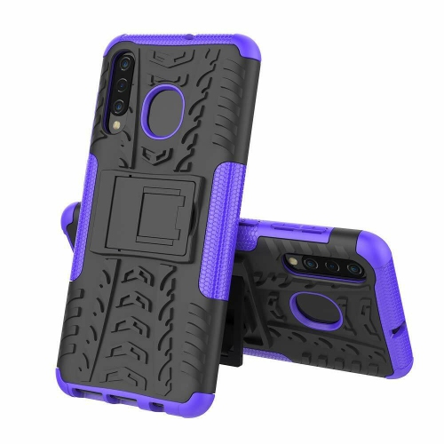 Samsung Galaxy S9 Purple Case, Shockproof Heavy Duty Tough Kickstand Protective Rugged Case Cover