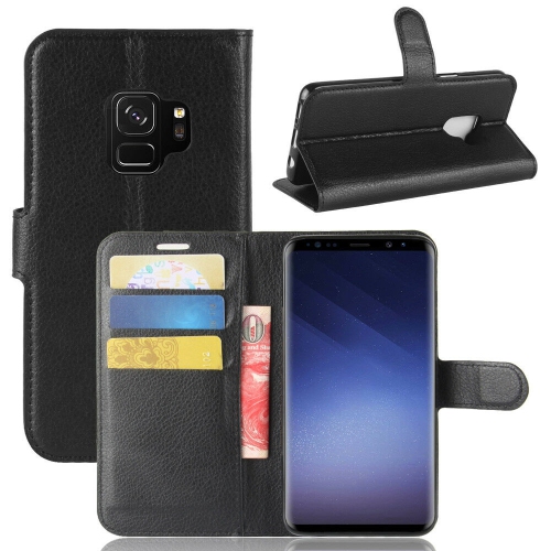 For Nokia 3 Black Wallet Leather Card Holder Flip Protective Shockproof Magnetic Case Cover