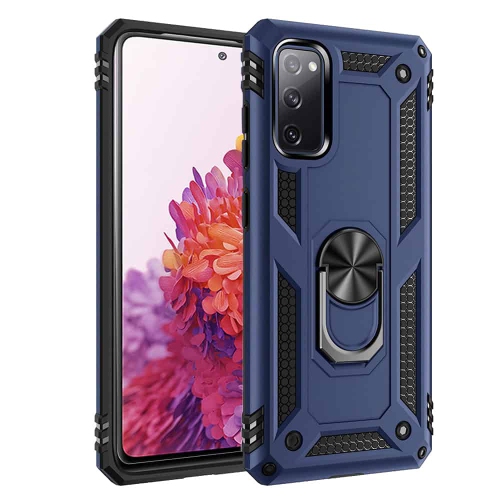 [SuprRShield] Étui rigide magnétique hybride anti-chute avec support à 360 anneaux rotatif, étui antichoc pour Galaxy S20 FE 5G de Samsung