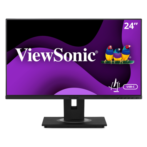 Moniteur ACL IPS HD intégrale GTG 5 ms 75 Hz de 24 po DE VIEWSONIC - Noir