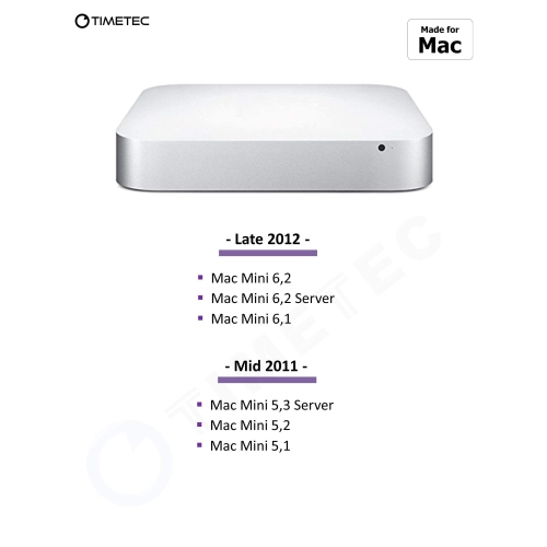 Timetec 16GB KIT(2x8GB) Compatible for Apple DDR3L 1600MHz for Mac Book Pro, iMac, Mac Mini MAC RAM