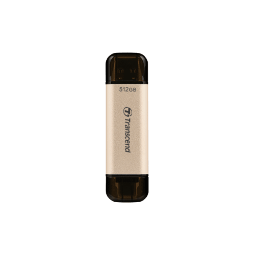 TRANSCEND  Jetflash 930C 512GB USB 3.2 420Mb/s Flash Drive (Ts512Gjf930C) In Gold