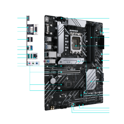 Asus ATX LGA 1700 Motherboard