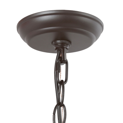 Rustic 8-Light Farmhouse Wagon Wheel Chandelier with Hemp Rope