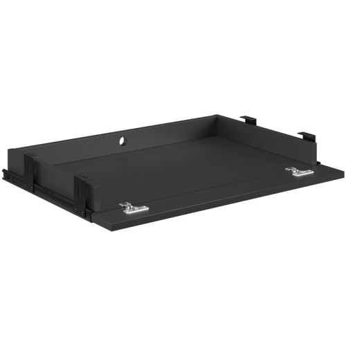 Sauder Affirm Engineered Wood and Metal Under Desk Organizer Drawer in Black