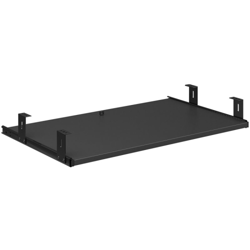 Sauder Affirm Engineered Wood and Metal Under Desk Organizer Drawer in Black