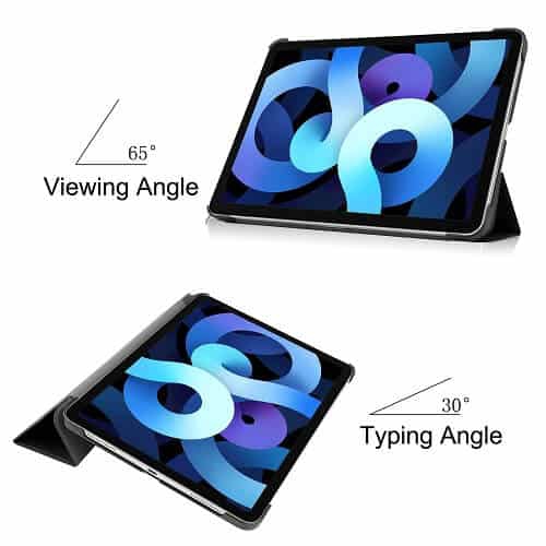 Apple iPad Air 4 Case, iPad Air 4th Gen Generation Case, iPad 10.9" 2020 Case -Shockproof Flip Slim Smart Shell Stand Soft Flexible Cover [SupRShield]