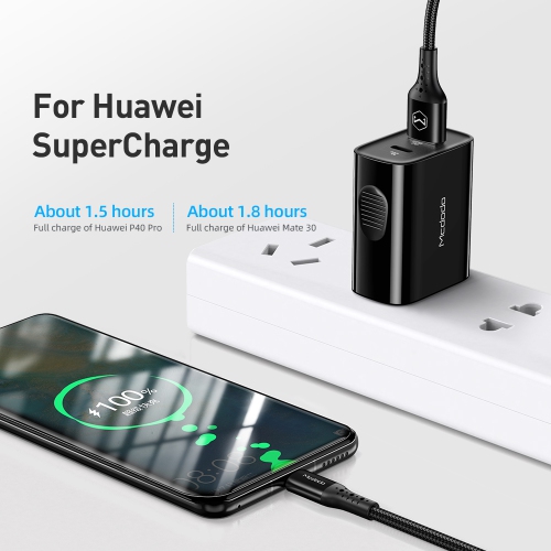 Mcdodo Dual-Port Fast Charger 20W USB-A/B/C Charger for New iPhone& All phones, 3.0 Fast Charger, USB C Wall Charger PD Charger Compatible Phone 14
