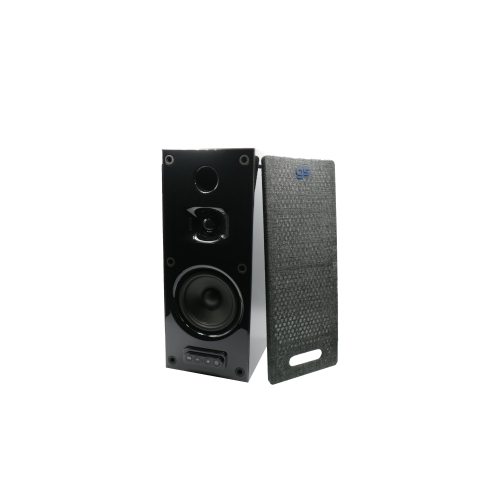 GS CLEO Bookshelf Speaker Black colour, Bluetooth 5.0, 24V/DC 2A input configuration, unit size: 320*130*162.5mm
