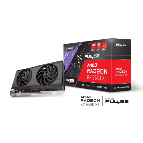Sapphire PULSE AMD Radeon™ RX 6650 XT 8GB GDDR6 PCIE 4.0 x16
