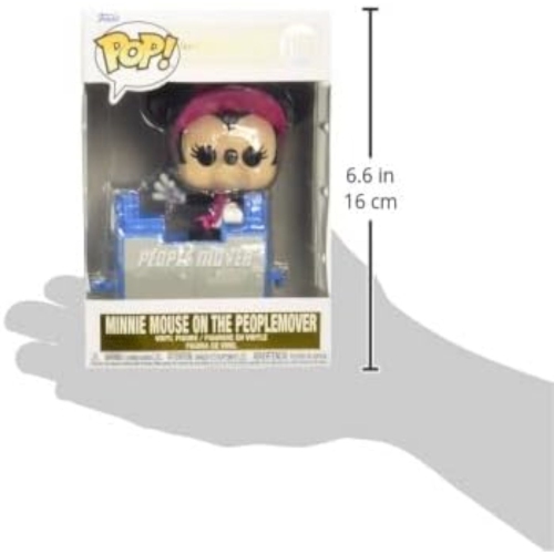 Funko Pop! Walt Disney World 50th Anniversary Vinyl Figure Minnie Mouse on the People Mover #1166
