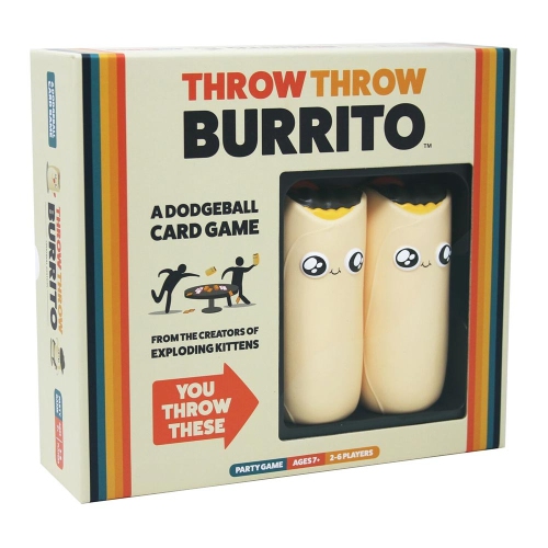 Exploding Kittens LLC Throw Throw Burrito 2-6 players, ages 7+, 15 minutes