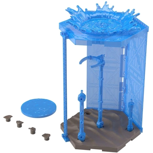BANDAI  30MM 1/144 Scale Model Kit: #05 Customize Scene Base (Water Field Ver.) 30 Minutes Missions
