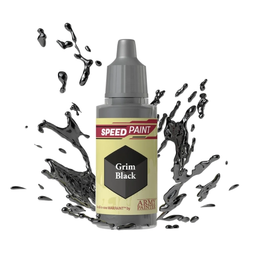THE ARMY PAINTER  Warpaints: Speedpaint Grim In Black