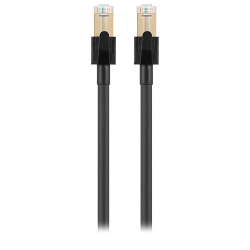 Insignia 7.6m (25 ft.) Cat7 Ethernet Cable - Black - Only at Best Buy