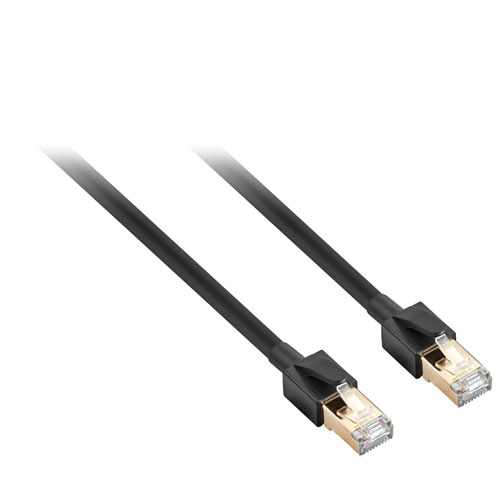 Insignia 7.6m (25 ft.) Cat7 Ethernet Cable - Black - Only at Best Buy