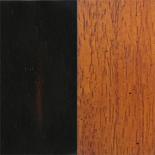 Sunset Trading Keyhole 24" Wood Barstool/Counter Stool in Antique Black/Cherry