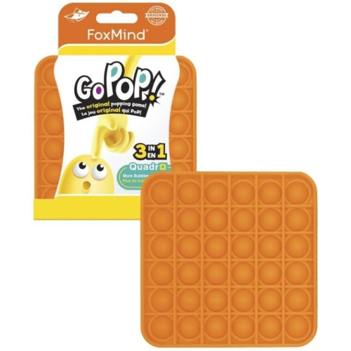 FoxMind Games Go Pop! Quadro Orange 1-2 players, ages 5+, 10 minutes