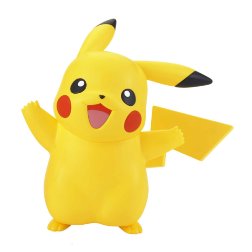 BANDAI  Pokemon Plastic Model Kit Quick: #01 Pikachu