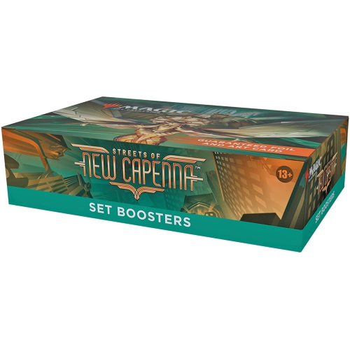 Extension Wizards of the Coast Magic: Streets of New Capenna Set Booster Box 30 paquets par boîte, 14 cartes par paquet