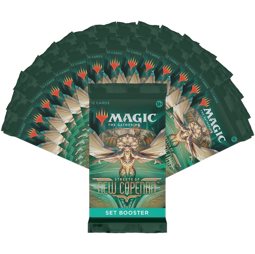 Extension Wizards of the Coast Magic: Streets of New Capenna Set Booster Box 30 paquets par boîte, 14 cartes par paquet