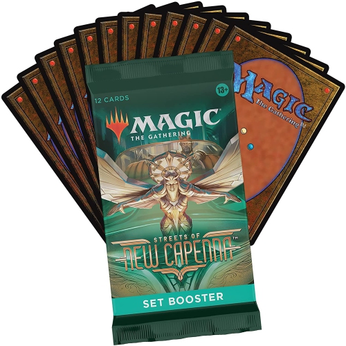 Extension Wizards of the Coast Magic: Streets of New Capenna Set Booster Box 30 paquets par boîte, 14 cartes par paquet