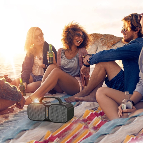 Bluetooth Speakers,M83 Speaker IPX6 Waterproof Portable LargeWireless Speaker,Bluetooth 5.2,50W Big Power, 24H Playtime,Suitable for Family