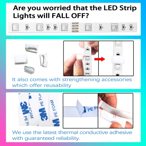 Cozylady Alexa LED Strip Lights 65.6FT, WiFi LED Light Strips Compatible with Alexa,Google Home Controlled by Smart APP, Mus