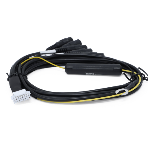 Thinkware Multiplexer Bundle with 2 Side Cameras and 1 Interior IR Infrared Camera for Up to 5 Channel Recording