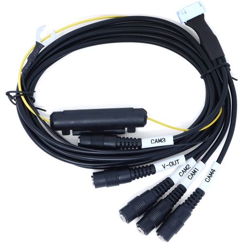 Thinkware Multiplexer Bundle with 2 Side Cameras and 1 Exterior IR Infrared Camera for Up to 5 Channel Recording